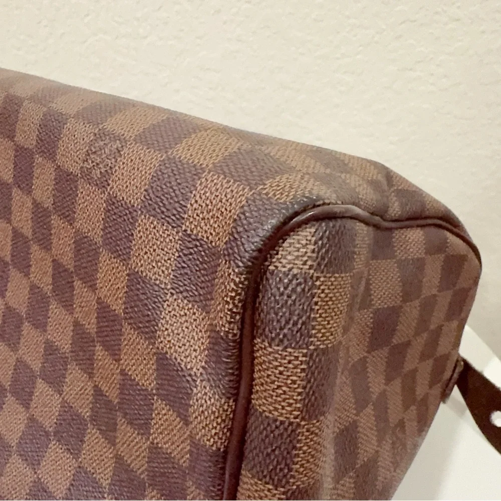 Authentic Vintage Louis Vuitton Speedy 30 Damier Ebene 2006 Preowned
